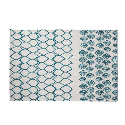 Honeycomb Split Rug