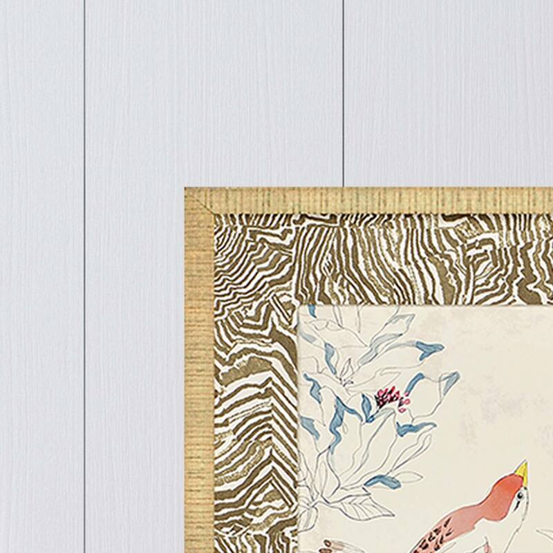 Rustic Paradise I S/2 Framed Art Giclee Under Glass - Multi-Color