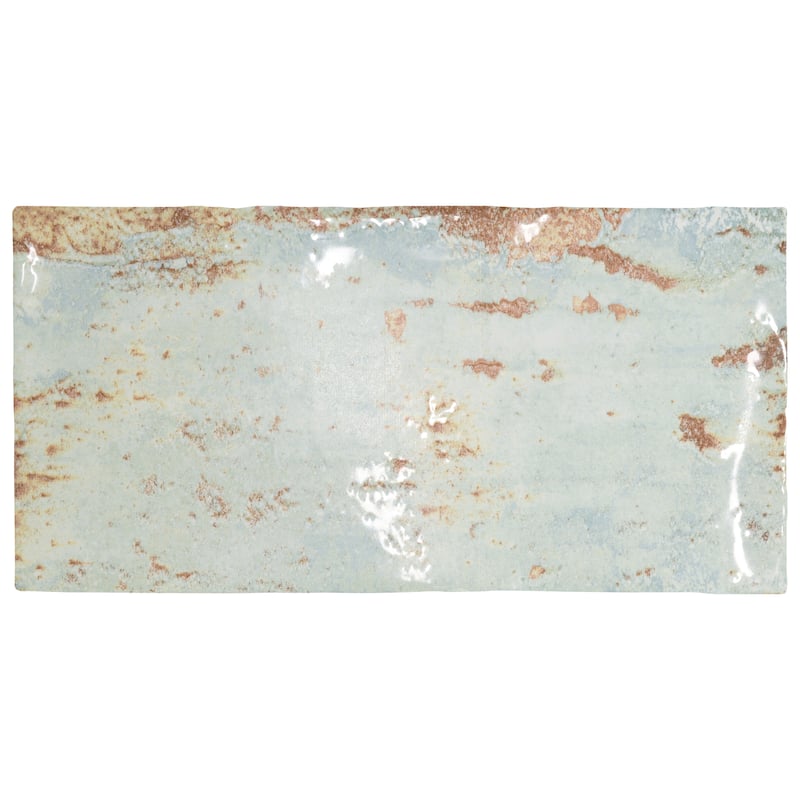 Merola Tile Biarritz Green 3" x 6" Ceramic Wall Tile