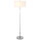 Silver Orchid Gotho Pedestal Contemporary Floor Lamp