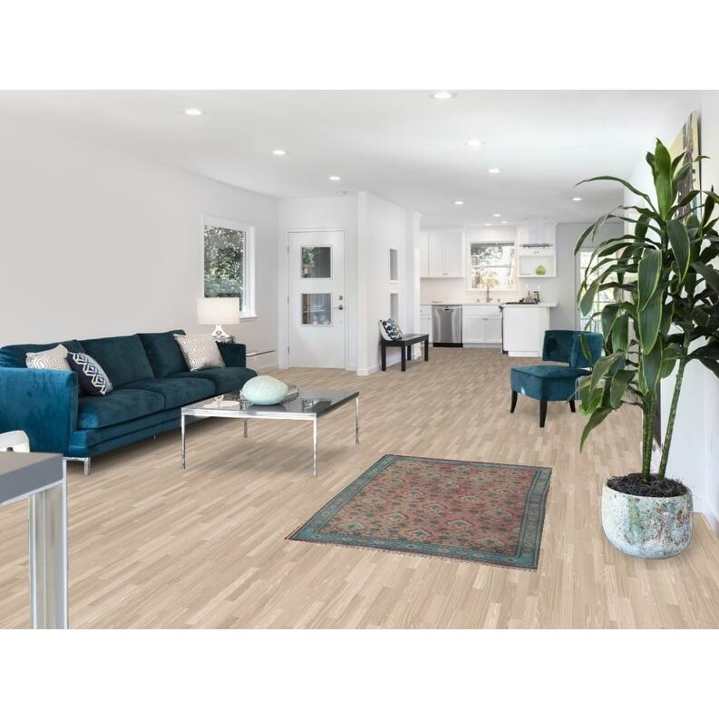 Hand Knotted Oriental 100% Wool Carpet Traditional All-Over Pink Tabriz Area Rug - 4' 7'' X 3' 1''