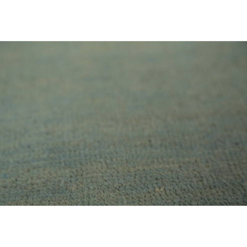 Green & Blue Modern Gabbeh Oriental Rug Handmade Wool Carpet - 3'2" x 4'11"