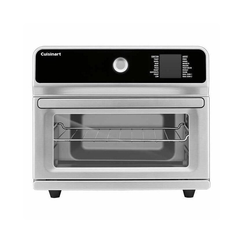 Cuisinart CTOA-130PC3FR Airfryer Toaster Oven, Silver - Certified