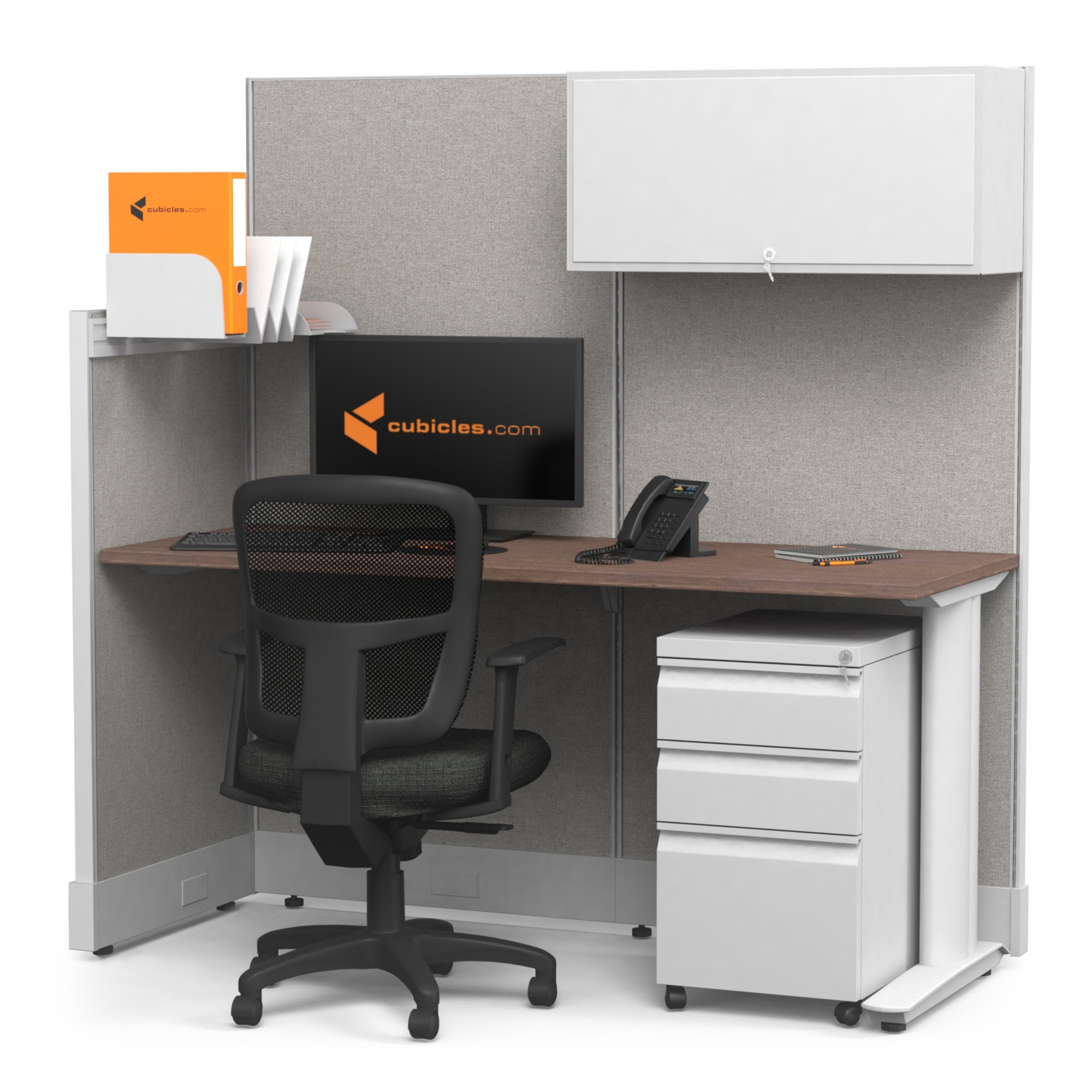 Single cubicle shop workstation