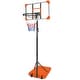 preview thumbnail 1 of 22, Roomfitters Portable Basketball Goal System with Stable Base and Wheels, Adjustable Height 5.6-7ft for Indoor Outdoor Orange