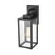 preview thumbnail 10 of 12, 1 Light Outdoor Wall Sconce in Multiple Size and Finishes
