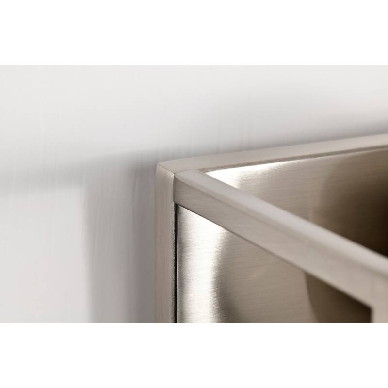 Jenkins 32 Inch 4 Light LED Vanity Brushed Nickel with Frosted Glass - Brushed Nickel