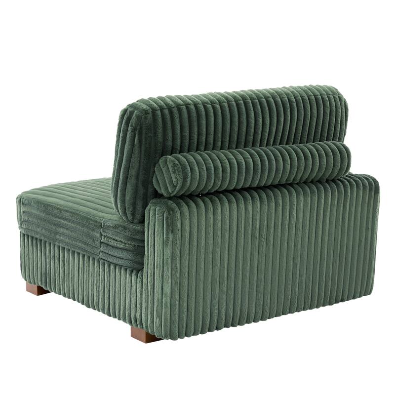 Upholstered Chenille Velvet L Shaped Couch Modular Sofa With Chaise Lounge