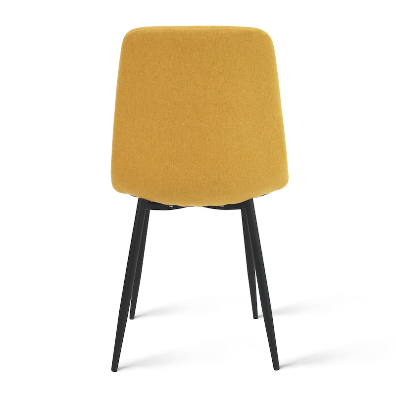 Modern Fabric Upholstered Dining Chairs (Set of 4) - 34"x18"x18"