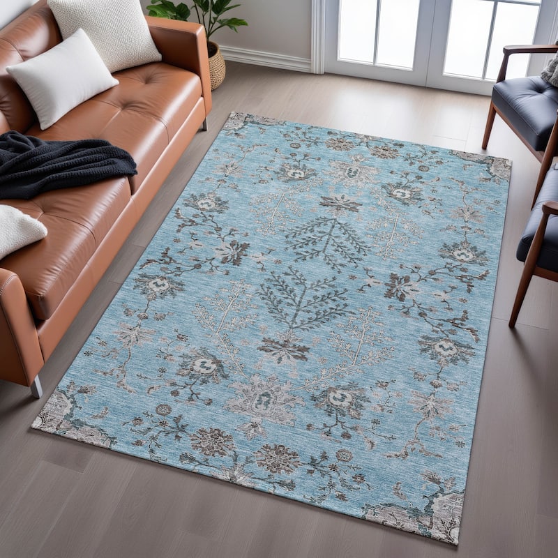 Premium Washable Super Soft Traditional Ozark Mayfield Rug