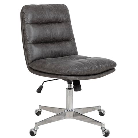 Adjustable Swivel Armless Office Chair Desk Chair