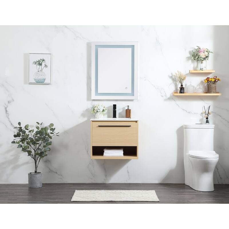 Brush 24 - 30 Inch Single Bathroom Vanity