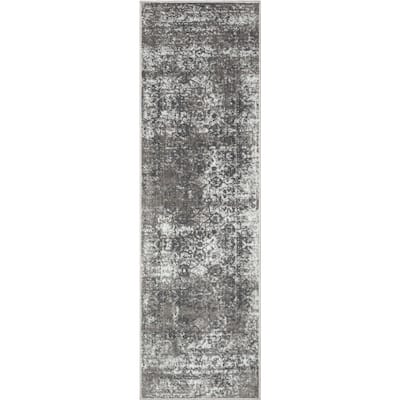 Well Woven Zazzle Thiva Vintage Oriental Floral Pattern Area Rug