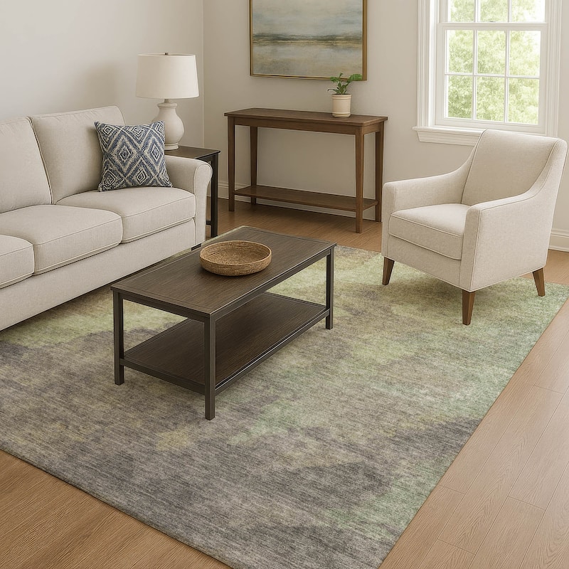 Premium Washable Super Soft Abstract Ombre Mayfield Rug