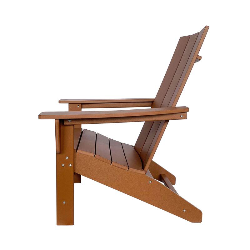 Brixx Poly Modern Adirondack Chair