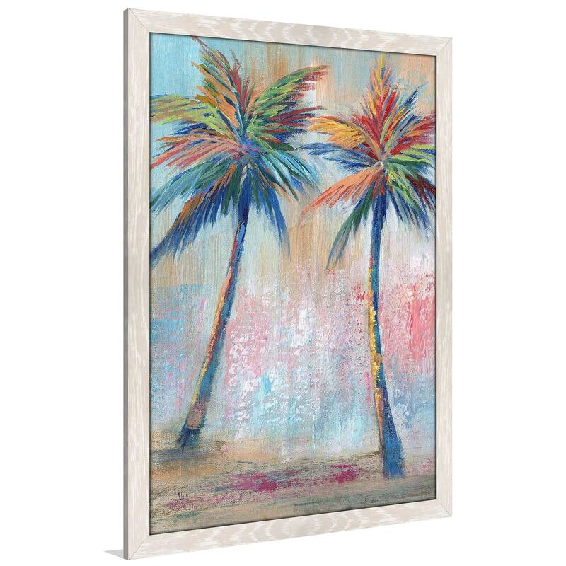 "Color Pop Palms" by Nan I Print on Acrylic