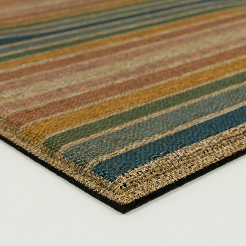 Mohawk Home Rainbow Curves Multi 1' 6" X 2' 6" Door Mat