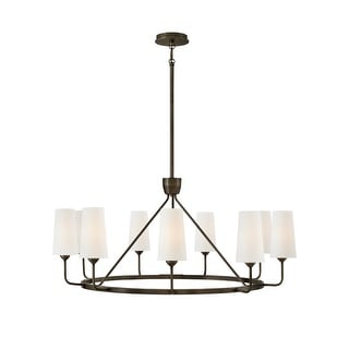 Hinkley Lighting 45009 Lewis 9 Light 37" Wide Ring Chandelier