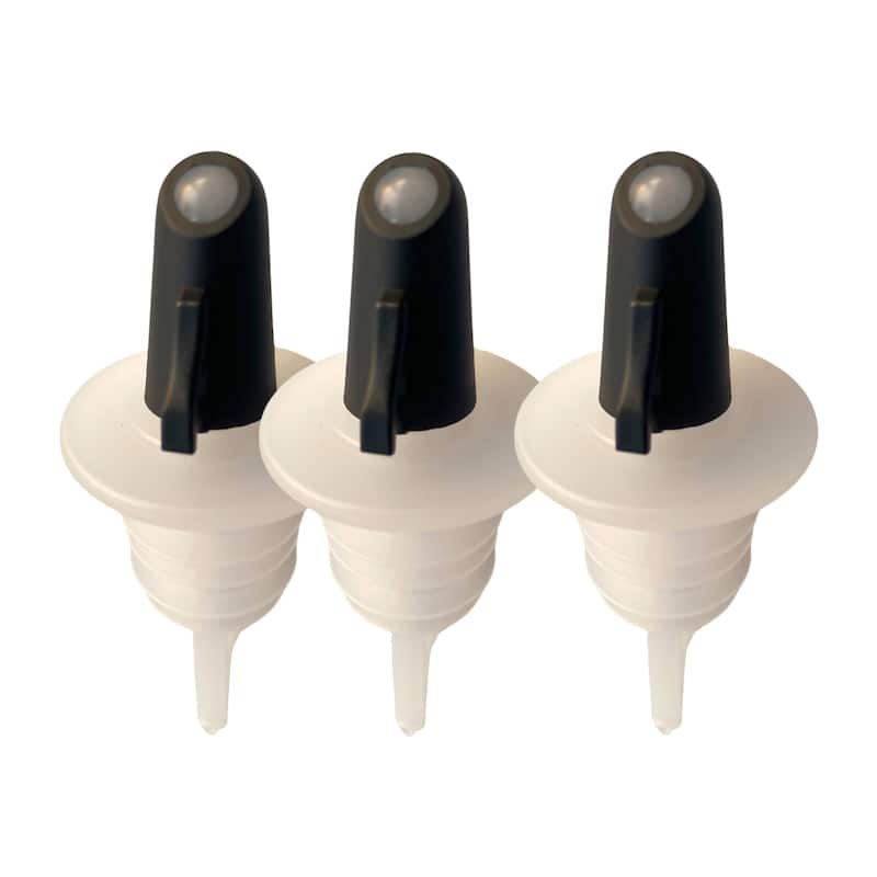 POURO Twist & Pour Resealable Bottle Pouring Spouts for Kitchen and Bar