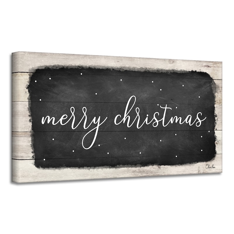 Ready2HangArt 'Merry Christmas I' Holiday Canvas Wall Art by Olivia Rose