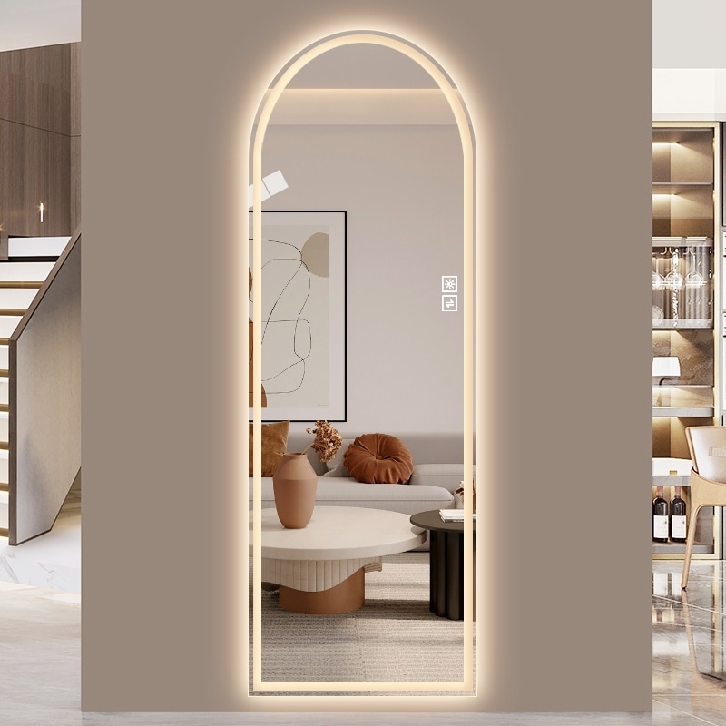 65*21" Arch Design LED Full Length Mirror