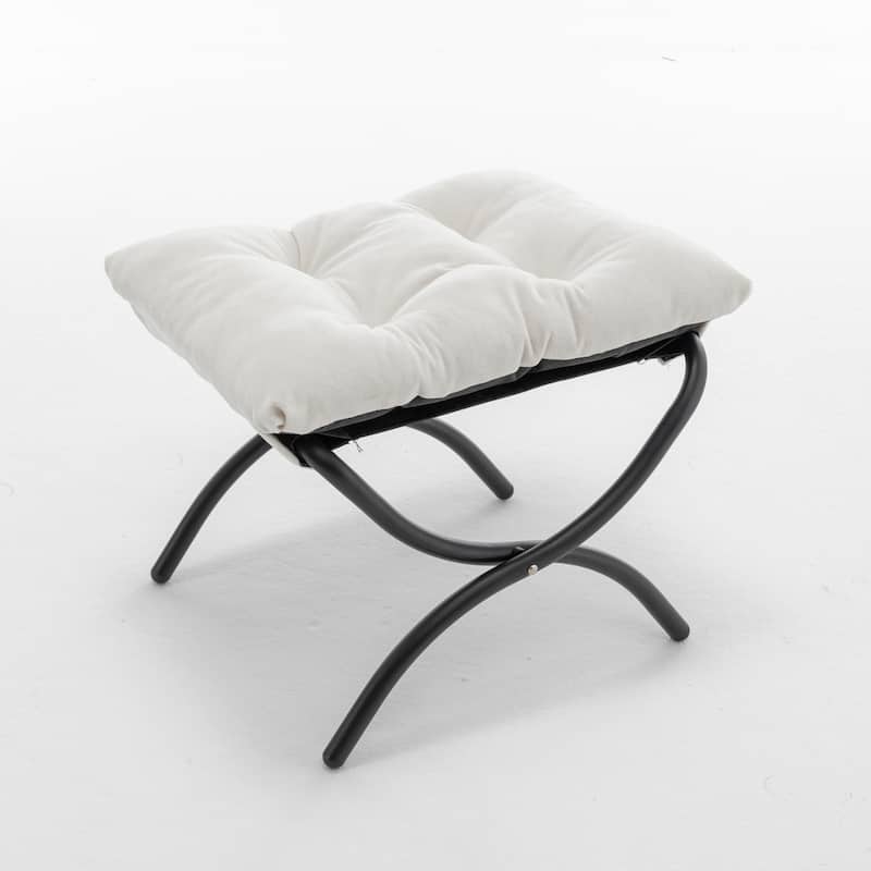 Accent Recliner Chair with Ottoman - Comfortable Upholstered Lounge Chair with Footrest, Ideal for Living Room, Bedroom