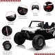 preview thumbnail 24 of 40, 24V Kids UTV 2 Seater Ride On Car with One More Foldable Seat