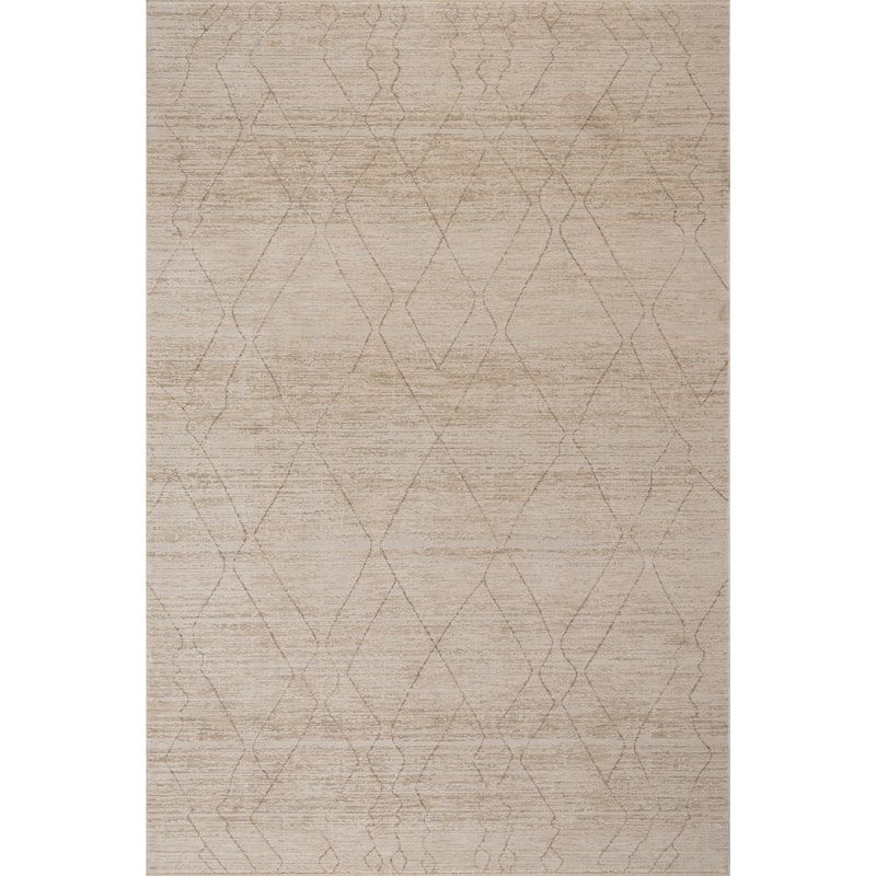 Nuloom Calissa Southwestern Trellis Rug - 5' x 7' 10" - Beige - Rectangle