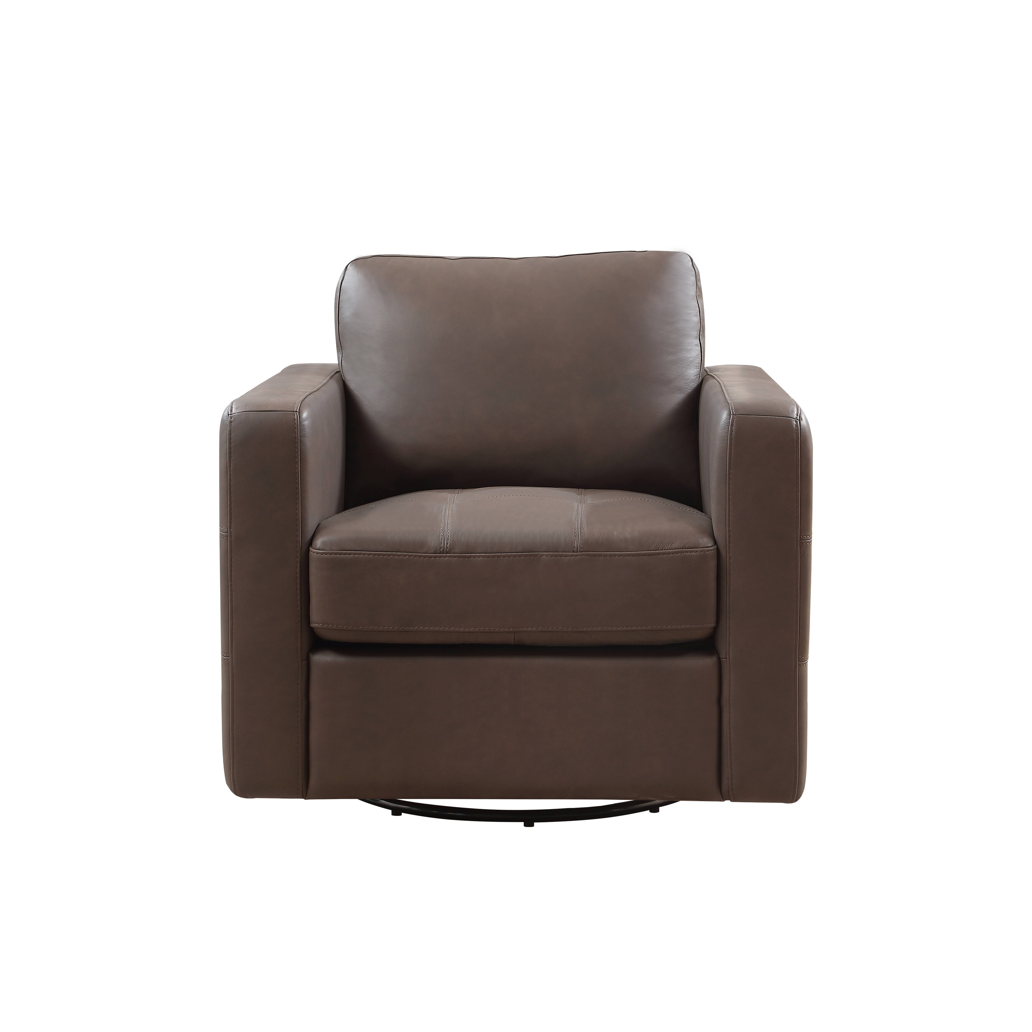 Mojave Top Grain Aniline Leather Swivel Chair On Sale Overstock 31272677