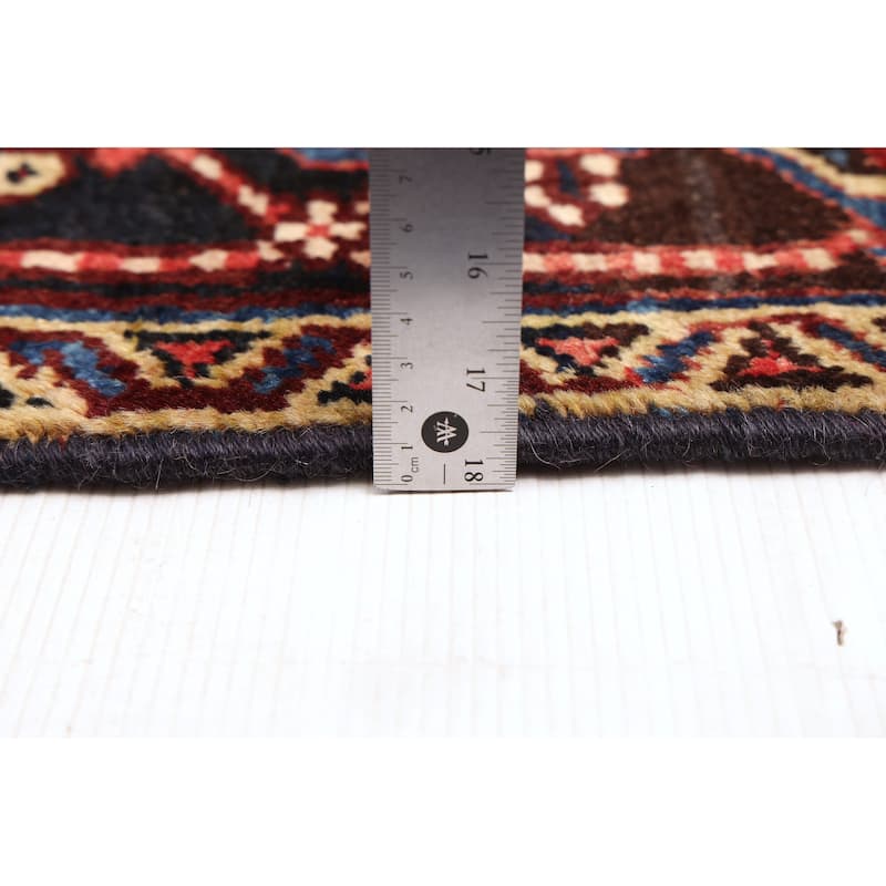 ECARPETGALLERY Hand-knotted Sarabi Red Wool Rug - 7'10 x 10'7