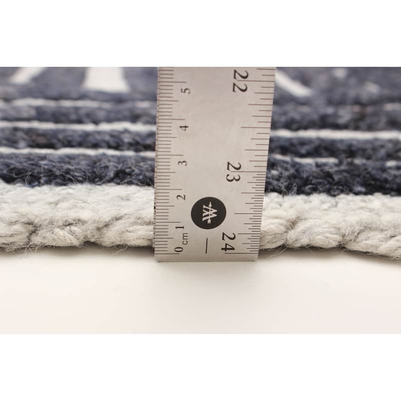 Tangier Navy Rug 5'0" x 7'9" - 5'0 x 7'9