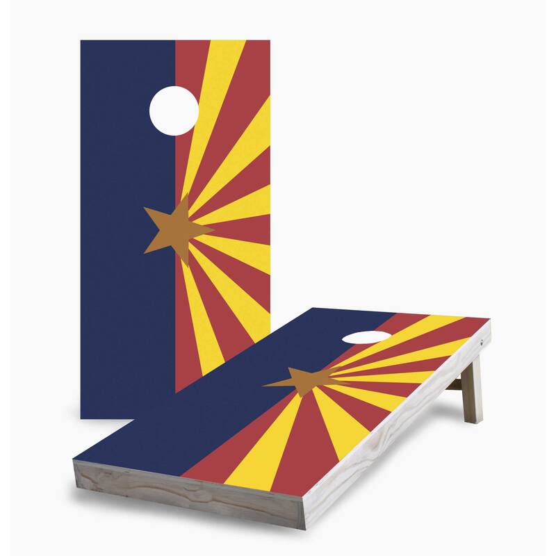 Arizona State Flag Cornhole Boards