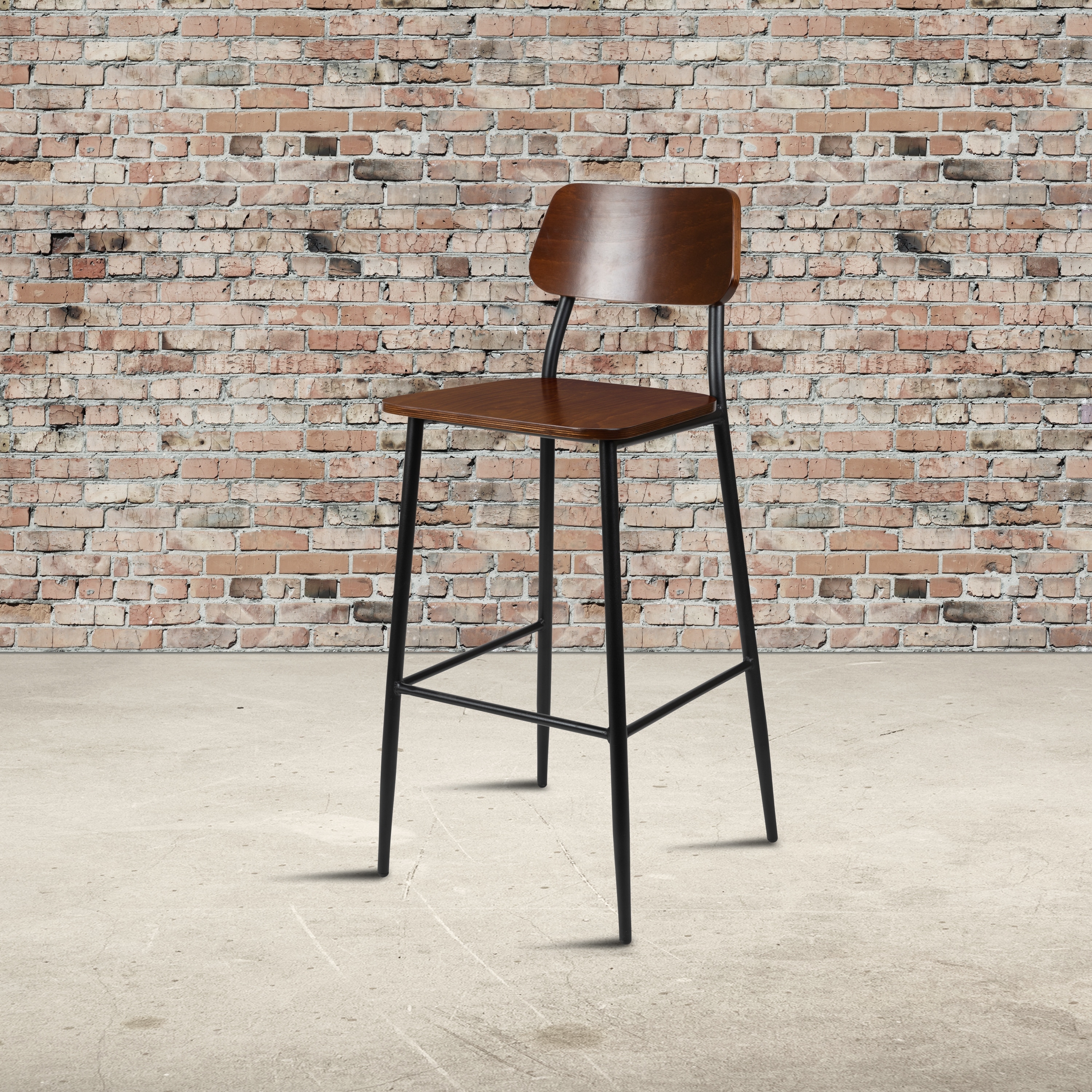 Rustic industrial hotsell bar stools
