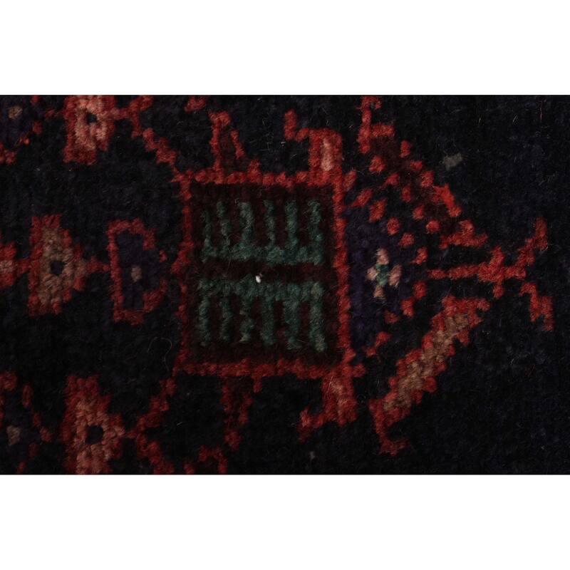 ECARPETGALLERY Hand-knotted Andelz Red Wool Rug - 2'11 x 6'0