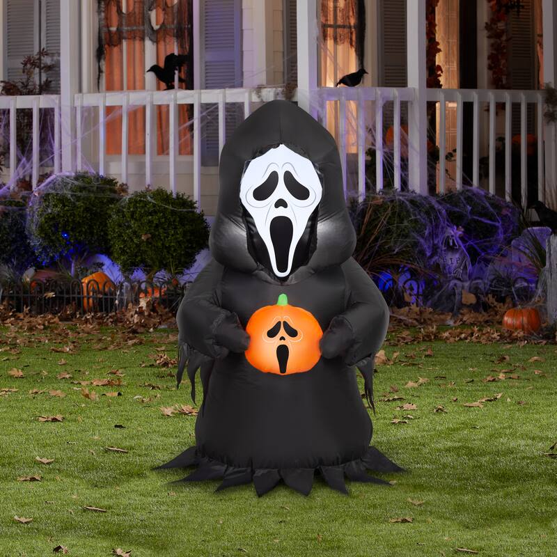 Airblown-Ghostface w/JOL-Fun World