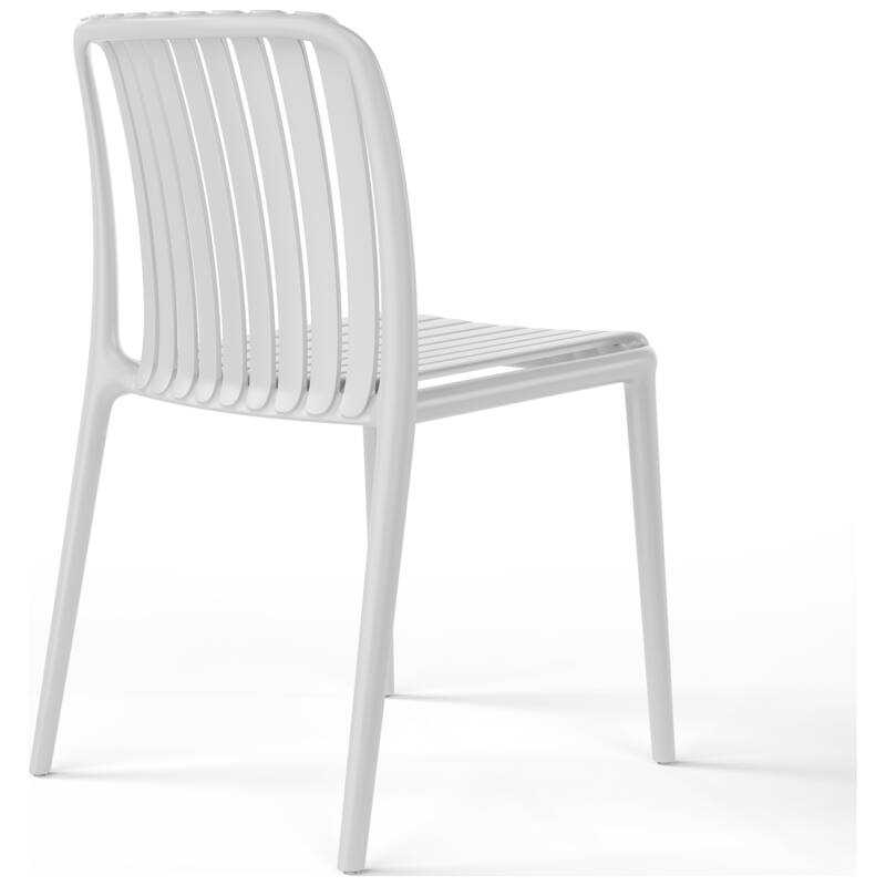 Frond and Form Outdoor Stacking Dining Side Chair (Set of 2)