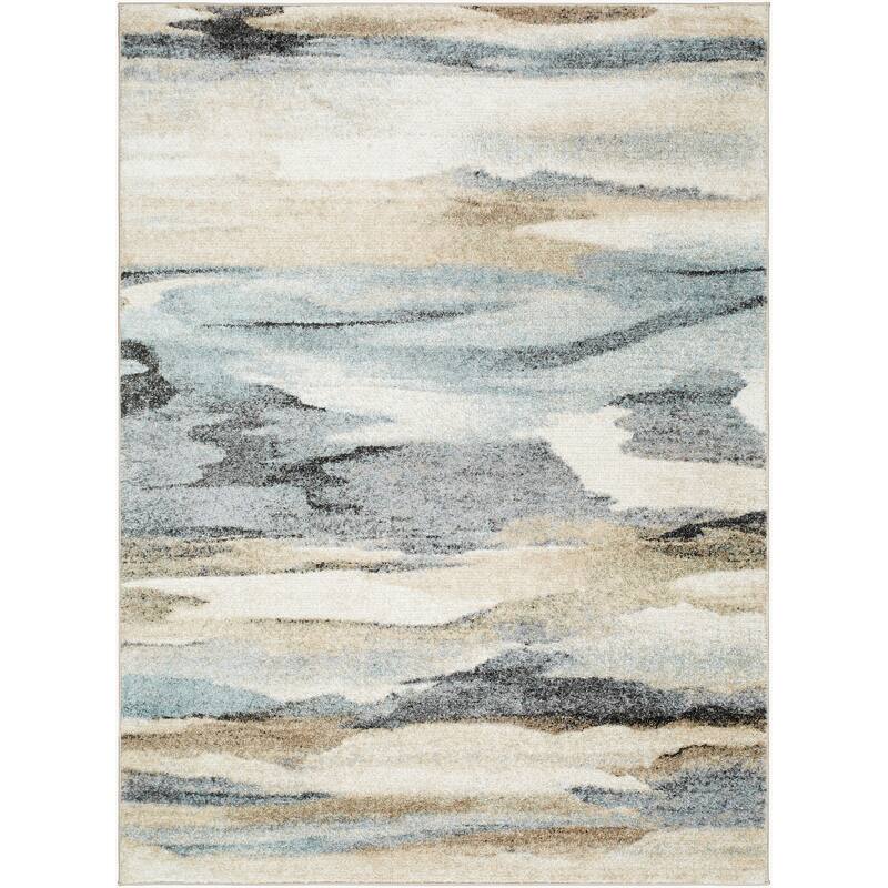 Livabliss Casual Hyde Park Abstract Area Rug