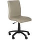 preview thumbnail 3 of 3, SAFAVIEH Office Grey Hal Desk Chair - 18.1" x 22.4" x 32.5"