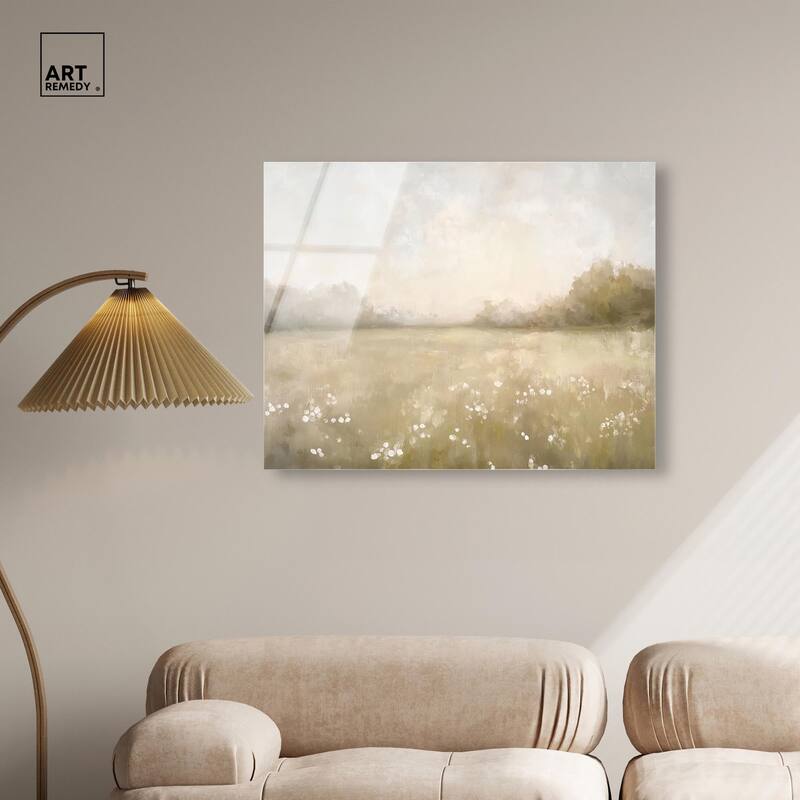 Peaceful Expanse Acrylic by Art Remedy, Ready to Hang