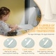 preview thumbnail 2 of 8, Kids Desk and Chair Set, School Study Desk with USB Light, Storage Drawer for Writing, Activities, Arts, or Crafts - Gray