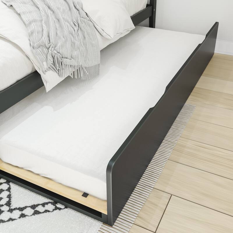 Max and Lily Twin over Full Bunk Bed with Trundle