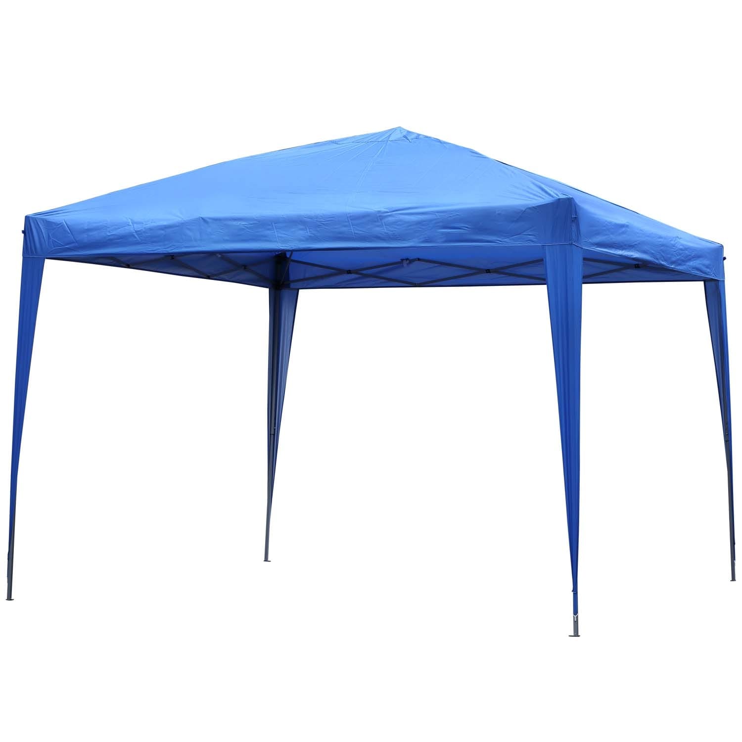 Flat top outdoor Tent with roof without enclosure