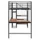 preview thumbnail 22 of 22, Multifunctional Design Twin Size Loft Bed with Built-in Desk