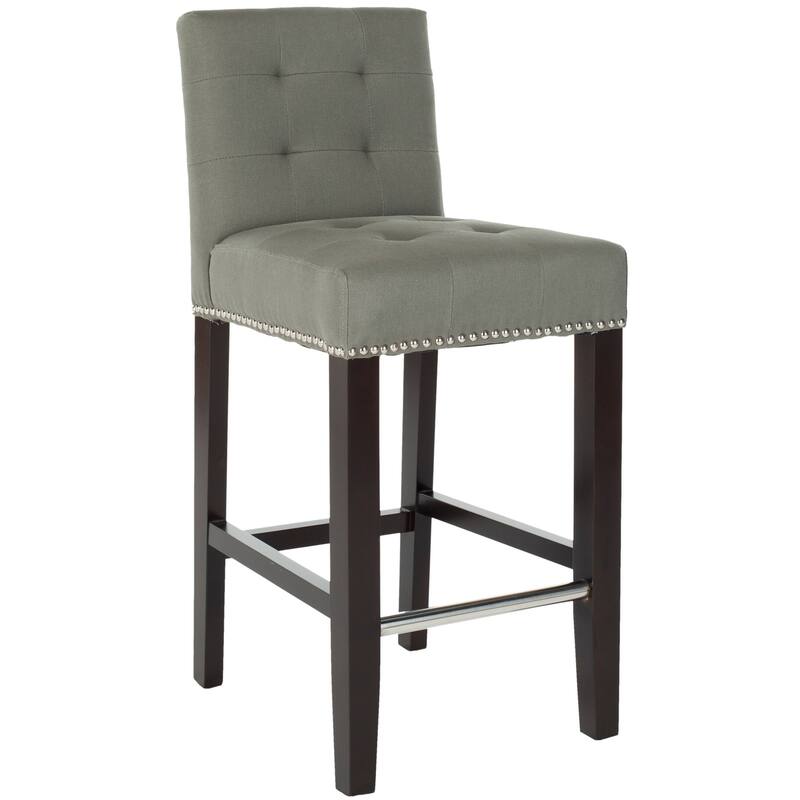 SAFAVIEH Lashunda 24-inch Counter Stool - 16.7" W x 20.1" L x 34.4" H - 17Wx20Dx34H