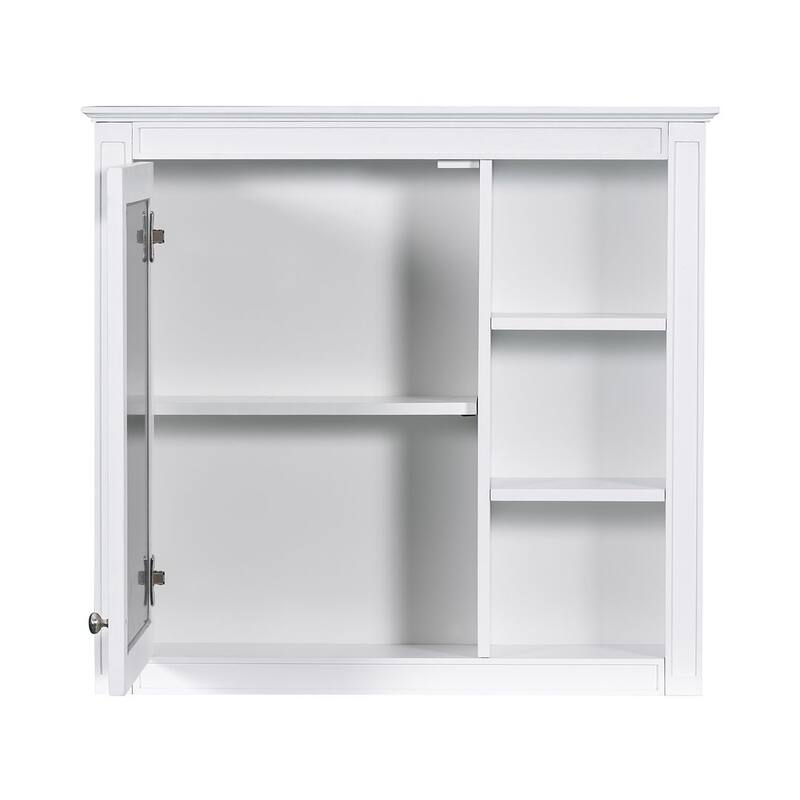 30" Modern Bathroom Vanity with Top Sink and 2 Drawers and a Tip-out Drawer