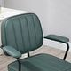 preview thumbnail 8 of 7, Home Office Chair with Swivel Wheels, Adjustable Height Computer Desk Chair, Microfiber Armchair with Tilt Function - N/A
