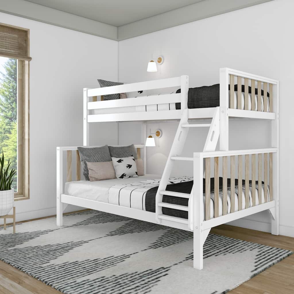Max and Lily Scandinavian Twin over Full Bunk Bed
