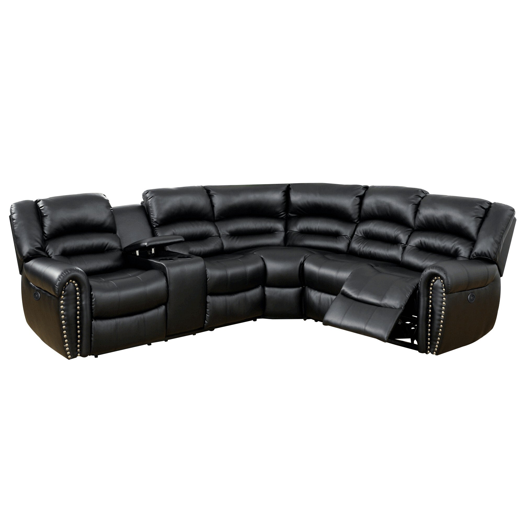 Corliving kate bonded leather recliner clearance