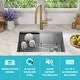 preview thumbnail 45 of 144, KRAUS Kore Workstation Undermount Stainless Steel Kitchen Sink