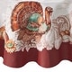 preview thumbnail 5 of 3, Holiday Turkey Bordered Fall Tablecloth